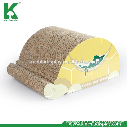 Dense Cardboard Material Cat Scratching Pad From China Designer